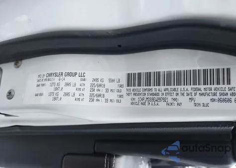 2014 Jeep Cherokee Limited z USA, uszkodzony, nr VIN 1C4PJMDS9EW297921